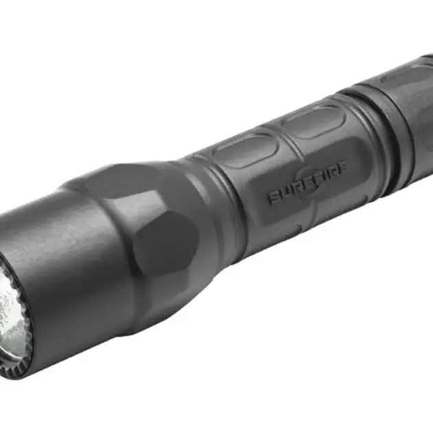 SUREFIRE G2X TACTICAL 600LM 2XCR123A BLACK POLYMER/ALUM CLICKY