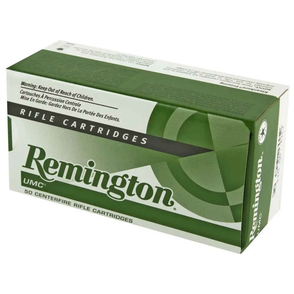REMINGTON L30CR1 30 CARBINE 110GR UMC FMJ 50 RD/BX 10 BX/CS - Image 2