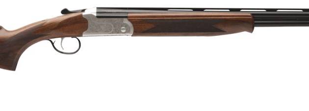 Stevens 555 E .410 Bore over/under shotgun with 26-inch barrels and walnut stock