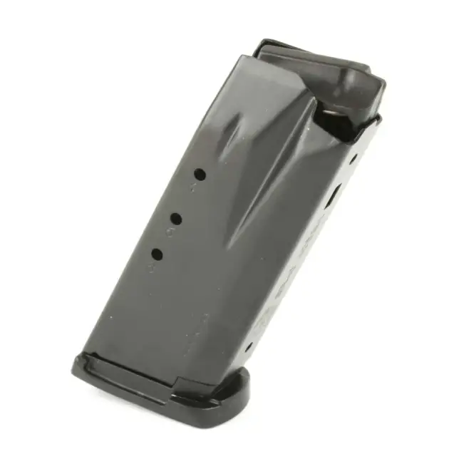 RUGER SR40C 9RD BLUED 40SW MAGAZINE W/ FINGER EXTENSION FLOORPLATE