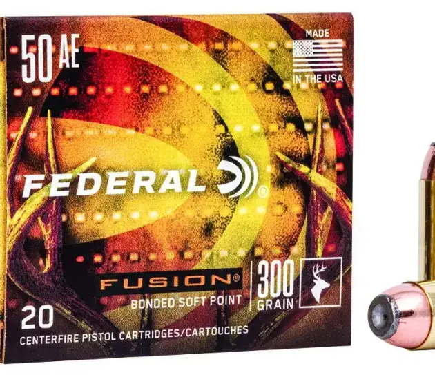 FEDERAL 50 ACTION EXPRESS 300GR FUSION 20 RD/BX 10 BX/CS
