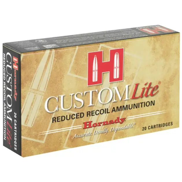 HORNADY CUSTOM LITE 243 WIN 87GR SST 20RD BX 200RD CASE