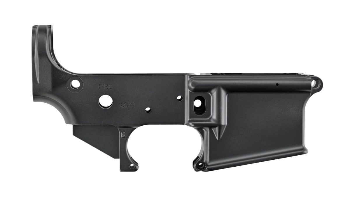 Ruger 28500 AR-15 stripped lower receiver in black