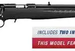 RUGER AMERICAN RIMFIRE STND 17 HMR RFL 18" BLK SYN