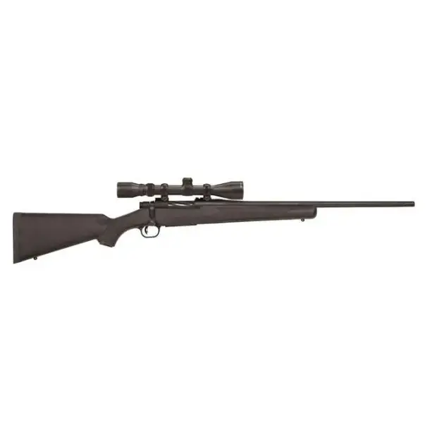 MOSSBERG PATRIOT 350 LEGEND RIFLE 22" BLACK SYNTHETIC, 4RD 3-9X40 SCOPE