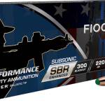FIO 300BLK 220GR SBR BT 20RD