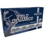 Fiocchi 30-30 Win Ammunition FI3030B 150 Gr Flat Soft Point 20 rounds