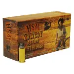 HSM AMMUNITION 357MAG 158GR HL SWC 50RD BOX 10 BOXES PER CASE