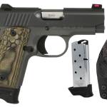 Kimber Micro 9mm KHX RTC Bundle semi-auto pistol with matte black finish