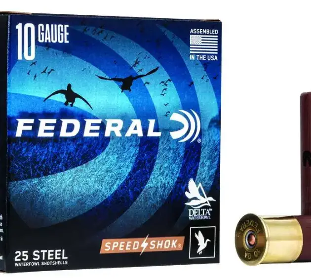FEDERAL 10GA 3-1/2" 1-1/2OZ BB 25 RD/BX 10 BX/CS