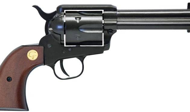 Chiappa Firearms 340.053 SAA 1873 22 Revolver 4.75" .22LR Blued