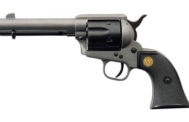 Chiappa Firearms 340.332 SAA 1873-22 Revolver 4.75" 22LR 6 Shot Tactical Grey