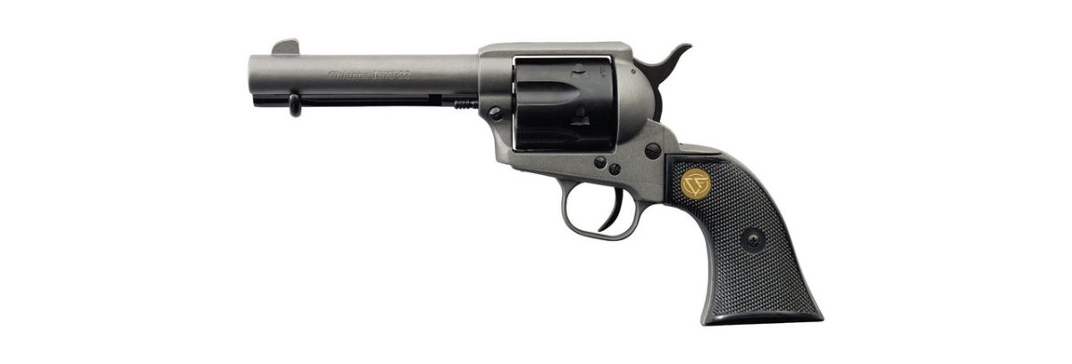 Chiappa Firearms 340.332 SAA 1873-22 Revolver 4.75" 22LR 6 Shot Tactical Grey