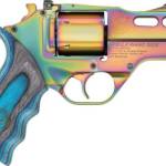 Chiappa Firearms 340.319 Rhino Nebula Revolver 30DS .357 Mag 3" 6 Rounds Nebula Finish/Blue Laminate Grips W/ Black Leather Holster