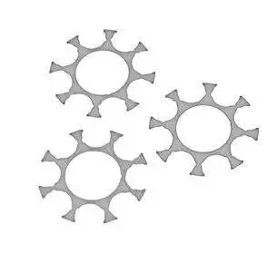 RUGER 3-PK 9MM LUGER MOON CLIPS  (SUPER GP100)