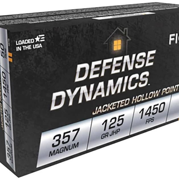 FIO 357 125GR DEFENSE JHP 50RD