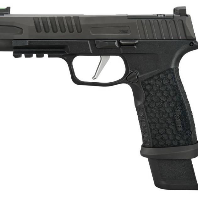 Sig Sauer P365 Fuse 9mm black pistol with 4.3-inch barrel and optic-ready slide