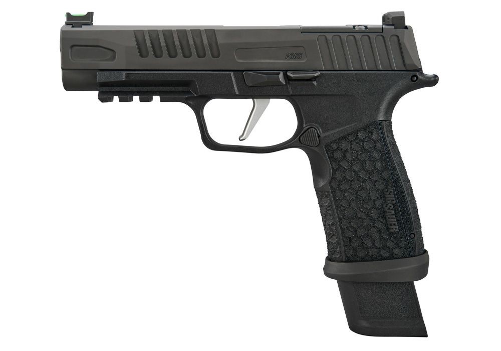 Sig Sauer P365 Fuse 9mm black pistol with 4.3-inch barrel and optic-ready slide