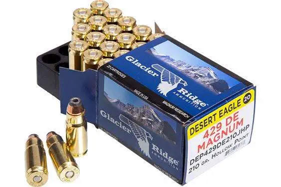 MAGNUM RSRCH 429DE 210GR JHP 20RD BX 10 BOXES PER CASE