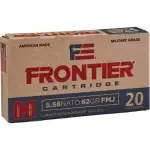 FRONTIER® 5.56 NATO 62 GR FMJ (150 - ORIENTED) 150RD/BX 8BX/CS