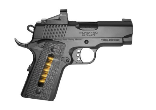 EAA Girsan MC1911 SC Ultimate 390038 9mm 3.4" 7+1 W/ Optic Black