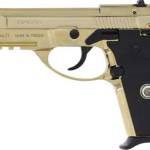 EAA Girsan 390870 MC14T Solution Tip-Up Barrel .380 ACP 4.5" 13+1 Gold Plated