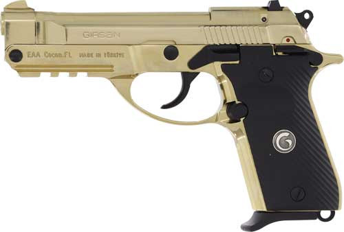 EAA Girsan 390870 MC14T Solution Tip-Up Barrel .380 ACP 4.5" 13+1 Gold Plated