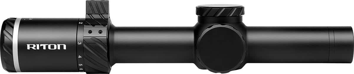 Riton 3 Tactix 1-8x24mm black riflescope with illuminated OT reticle