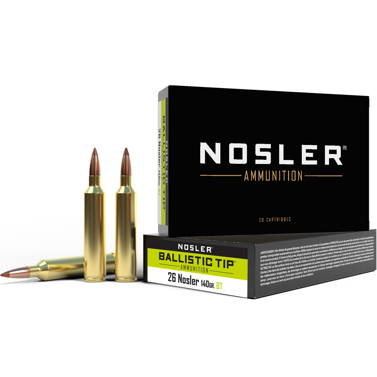 NOS 26NOS 140GR BTIP 20RD