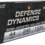 Fiocchi 44 Remington Magnum Ammunition FI44D 240 Grain Semi-Jacketed Hollow Point 50 rounds