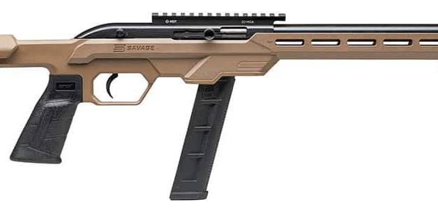 SAVAGE ARMS 64 PRECISION 22LR BL/FDE 20+1