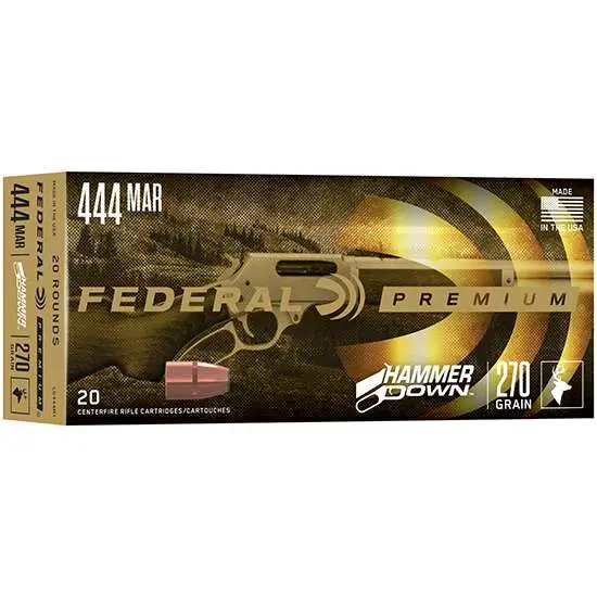 FEDERAL 444 MARLIN 270GR HAMMERDOWN 20 RD/BX 10 BX/CS