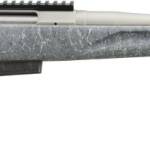Ruger American Rifle Gen II 6.5 PRC rifle with 20-inch threaded barrel and gray splatter stock