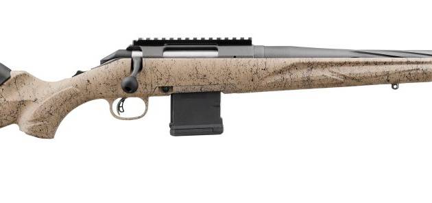 Ruger American Rifle Generation II Ranch with Cobalt barrel and Flat Dark Earth splatter stock