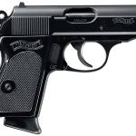 Walther PPK .380 ACP pistol with 3.3-inch barrel and black finish