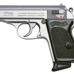 Walther 4796004 PPK/S .380ACP 3.3" 7+1 Stainless Steel/Black Polymer Grips