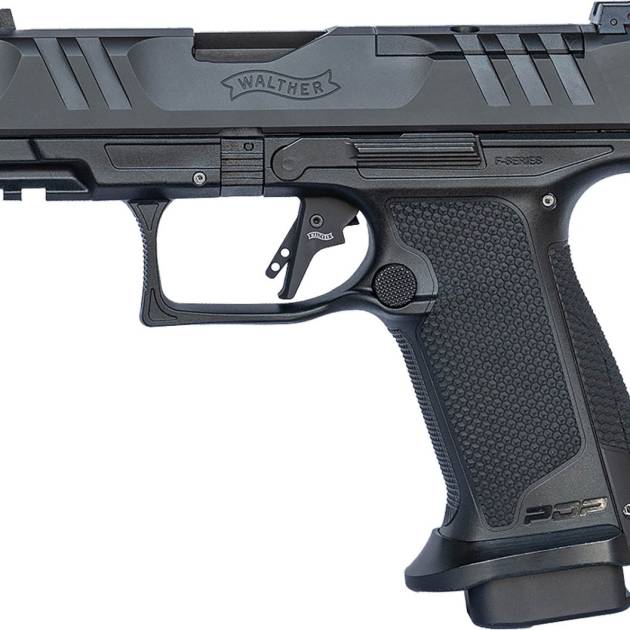 Walther 4796064 PDP Pro F-Series OR 9mm 3.5" 10 Round Black