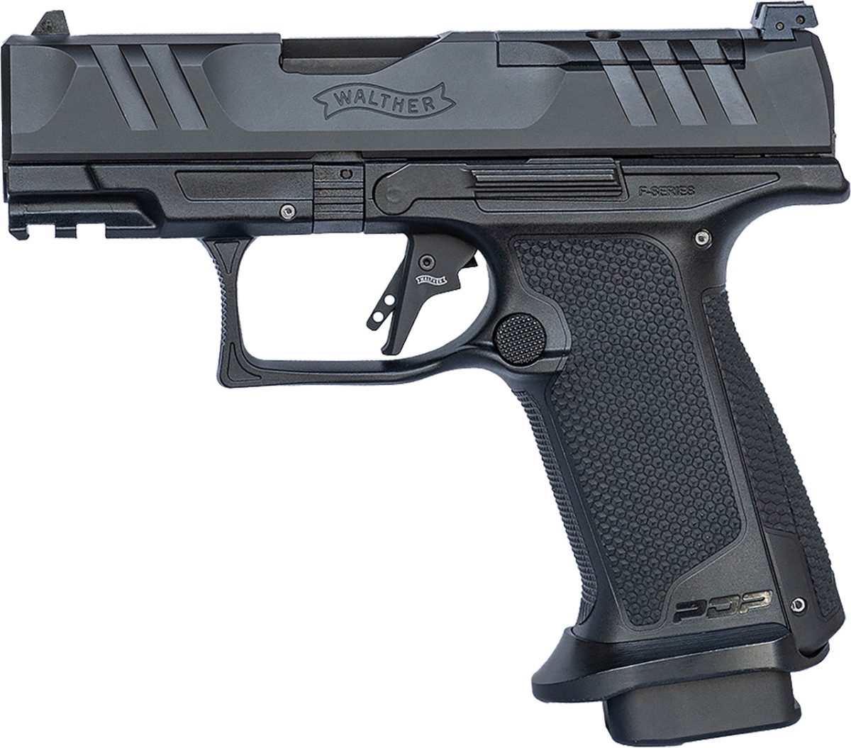 Walther 4796064 PDP Pro F-Series OR 9mm 3.5" 10 Round Black