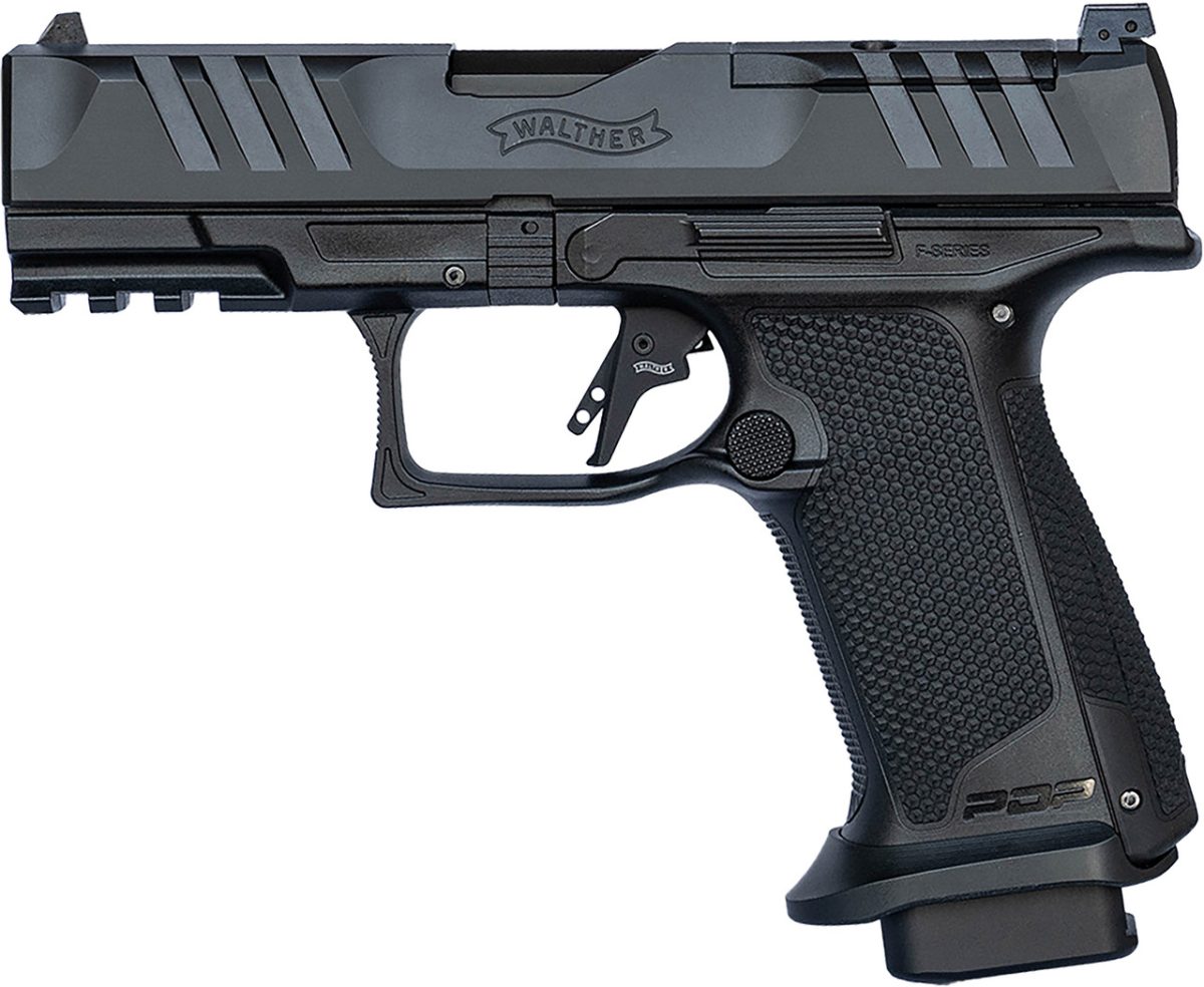 Walther 4796065 PDP Pro F-Series OR 9mm 4.1" 10 Round Black