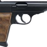 Walther PP .32 ACP 8-round black threaded-barrel pistol