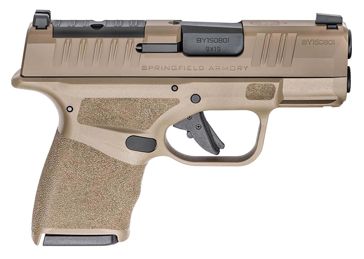 SPRINGFIELD ARMORY HELLCAT OSP 9MM FDE 3" 13+1 NS