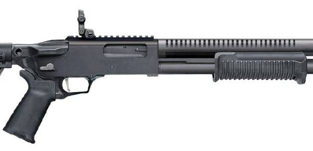 MOSSBERG 590R 12/18.5 6+1 BLK