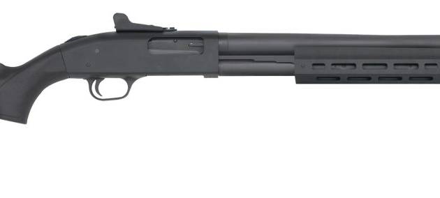 Mossberg 590A1 12-gauge shotgun with Parkerized finish and M-LOK forend