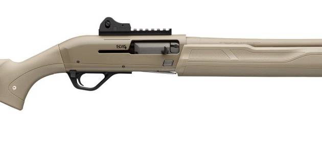 Winchester SX4 Defender 12-gauge semi-automatic shotgun with 18.5-inch barrel in Flat Dark Earth