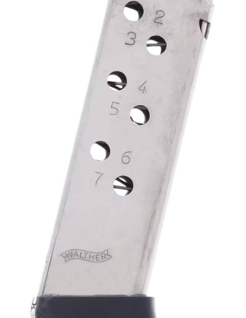 WALTHER ARMS MAG PPK 32ACP 7RD NICKEL FR