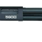 Mossberg 590S Shockwave 12 Gauge pump firearm with matte blued finish