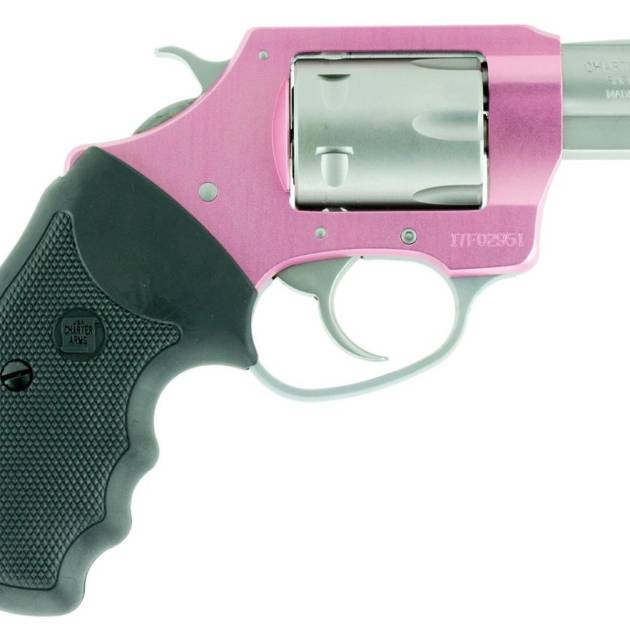 Charter Arms Model 52330 .22 WMR 2" 6 Rounds Pink/Aluminum