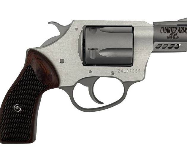 Charter Arms Model 53802 Coyote .380 ACP 2" 5 Rounds Stainless/Rosewood