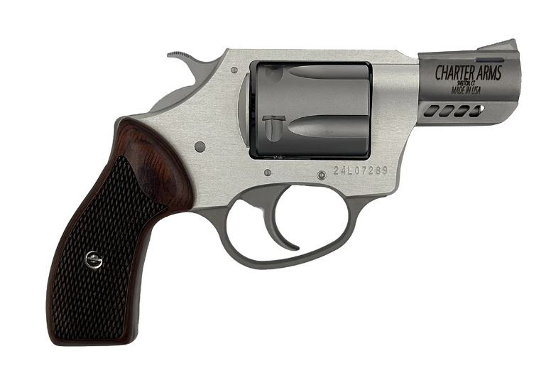 Charter Arms Model 53802 Coyote .380 ACP 2" 5 Rounds Stainless/Rosewood