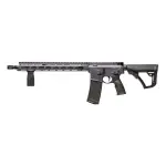 Daniel Defense DDM4 V7 rifle with 16-inch barrel and Cobalt Cerakote finish